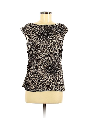 Ann Taylor Short Sleeve Silk Top (view 1)
