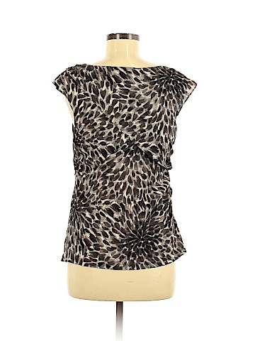 Ann Taylor Short Sleeve Silk Top (view 2)