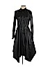 BCBGMAXAZRIA 100% Polyurethane Black Casual Dress Size S - photo 1