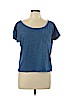 Mossimo Supply Co. 100% Cotton Blue Short Sleeve Top Size S (petite) - photo 1
