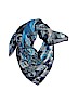 Adrienne Landau Studio Print Blue Scarf One size - photo 1