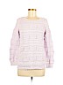 Ann Taylor LOFT 100% Cotton Purple Pullover Sweater Size M - photo 1