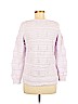 Ann Taylor LOFT 100% Cotton Purple Pullover Sweater Size M - photo 2