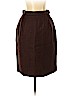Yves Saint Laurent Rive Gauche 100% Wool Brown Wool Skirt Size EU (FR) 36 / US 4 - photo 1
