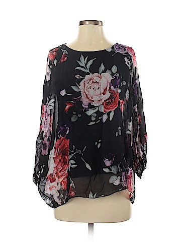 Belle France 3/4 Sleeve Blouse (view 1)