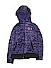 Nike 100% Polyester Purple Zip Up Hoodie Size L (kids) - photo 1