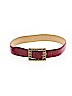 Nine West 100% Leather Solid Red Leather Belt Size S - photo 1