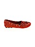 Lucky Brand 100% Leather Orange Flats Size 6 1/2 - photo 1