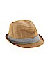 Robin Goodfellow Designs 100% Paper Solid Brown Fedora Size Lg - XL - photo 1