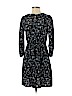 Ann Taylor LOFT 100% Polyester Black Casual Dress Size S (petite) - photo 1