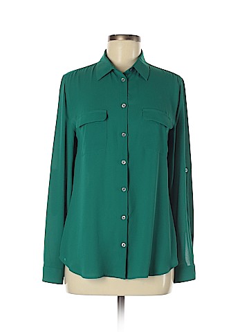 Ann Taylor LOFT Outlet Long Sleeve Blouse (view 1)