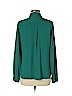 Ann Taylor LOFT Outlet 100% Polyester Green Long Sleeve Blouse Size M - photo 2