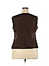 Eddie Bauer 100% Cotton Brown Sleeveless Blouse Size XXL - photo 2