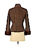 Valentino 100% Leather Brown Leather Jacket Size S - photo 2