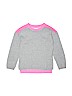 The Children's Place 100% Cotton Color Block Gray Pullover Sweater Size 10 - 12 - photo 1