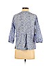 Talbots 100% Cotton Blue 3/4 Sleeve Blouse Size S (petite) - photo 2