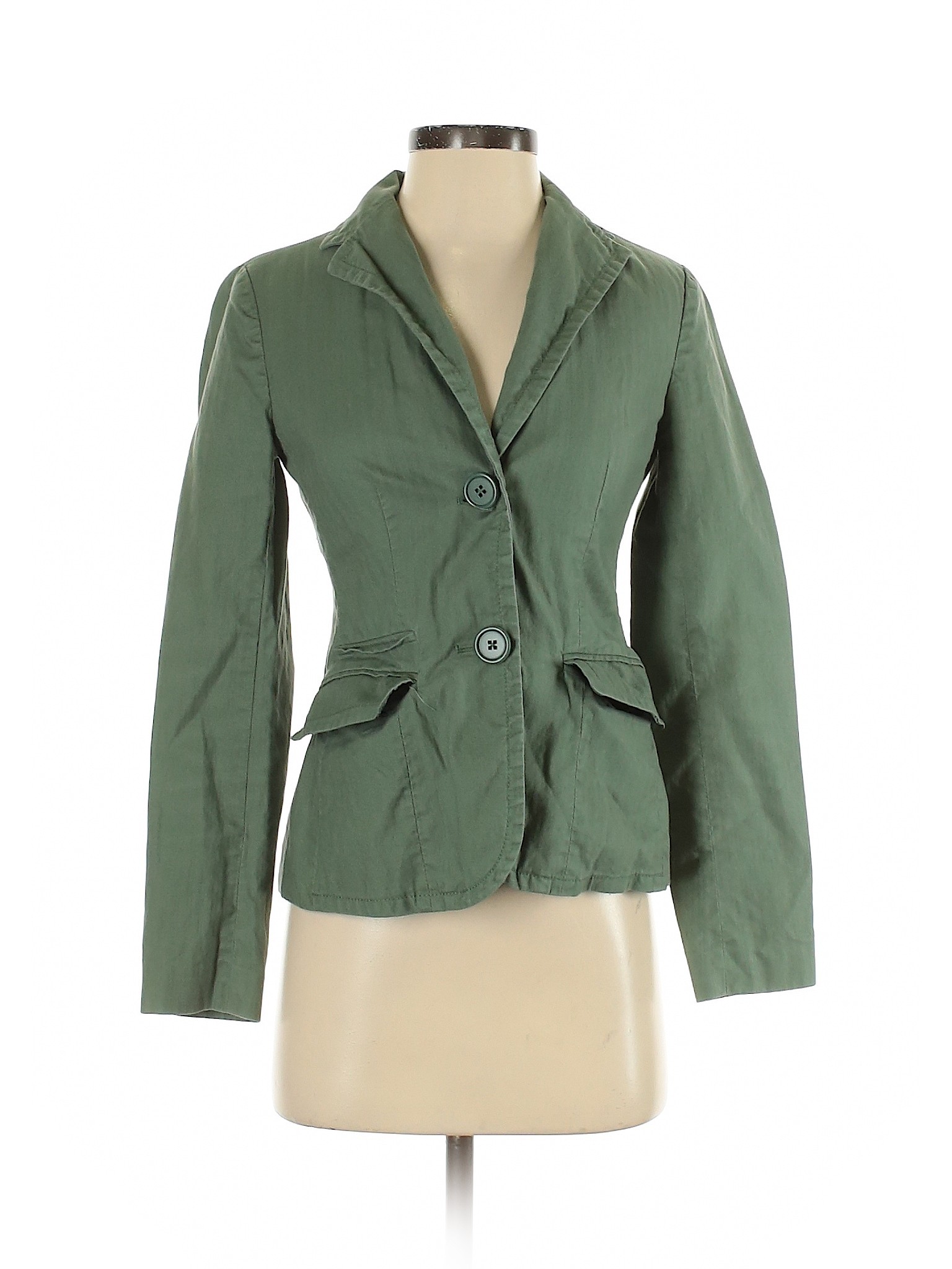 Gap Women Green Blazer 0 | eBay