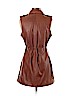Etcetera 100% Leather Brown Leather Top Size 2 - photo 2