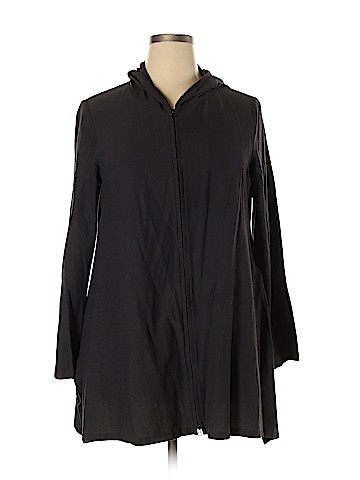 Eileen Fisher Zip Up Hoodie (view 1)