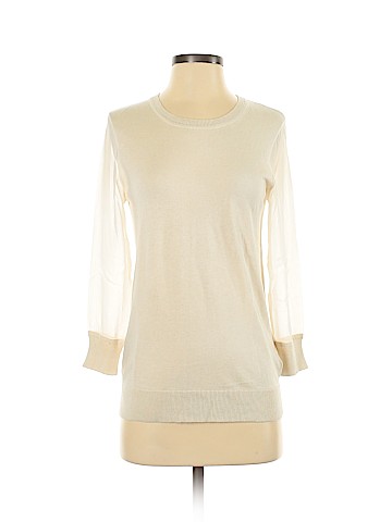 DKNY Silk Pullover Sweater (view 1)