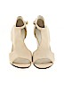 Zero + Maria Cornejo 100% Leather Ivory Heels Size EU 37 - photo 2