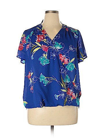 Apt. 9 Short Sleeve Blouse (view 1)