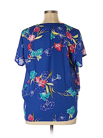 Apt. 9 Short Sleeve Blouse (view 2)