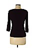 Ann Taylor Purple 3/4 Sleeve Top Size M (petite) - photo 2