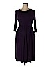 Iconic Luxe Purple Casual Dress Size XL - photo 1