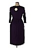 Iconic Luxe Purple Casual Dress Size XL - photo 2