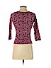 Gap 100% Cotton Burgundy 3/4 Sleeve Top Size XS - photo 2