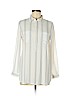 Ann Taylor LOFT 100% Polyester Ivory Long Sleeve Blouse Size M (petite) - photo 1