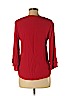 Zara Red 3/4 Sleeve Blouse Size M - photo 2