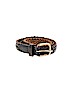 Unbranded 100% Leather Solid Black Leather Belt Size Med - Lg - photo 1