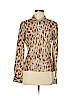 Christian Dior Tan Long Sleeve Blouse Size 8 - photo 1