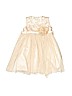 Popatu 100% Polyester Tan Special Occasion Dress Size 2T - 3T - photo 1