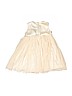 Popatu 100% Polyester Tan Special Occasion Dress Size 2T - 3T - photo 2