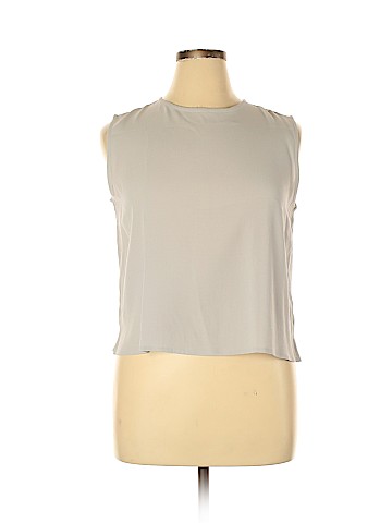 Eileen Fisher Sleeveless Silk Top (view 1)