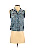 Gap 100% Cotton Blue Denim Vest Size XS - photo 1