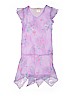 Simply Basic 100% Polyester Floral Purple Dress Size 8 - photo 1