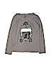 Old Navy 100% Cotton Gray Long Sleeve T-Shirt Size 10 - 12 - photo 1