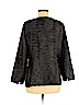 Eileen Fisher 100% Silk Black Silk Blazer Size M - photo 2