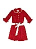 Anvy Kids 100% Cotton Solid Red Dress Size 5 - photo 1