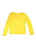 Hanna Andersson 100% Pima Cotton Yellow Long Sleeve T-Shirt Size 12 - photo 2