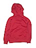 Nike 100% Polyester Red Zip Up Hoodie Size S (kids) - photo 2
