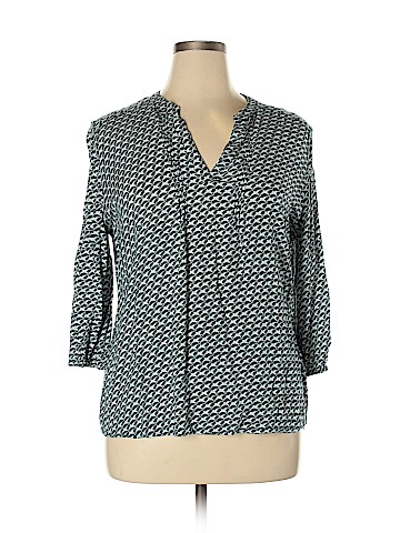 Caslon 3/4 Sleeve Blouse (view 1)