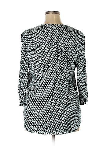 Caslon 3/4 Sleeve Blouse (view 2)