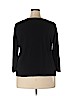 Coldwater Creek Black Silk Pullover Sweater Size 3X - photo 2
