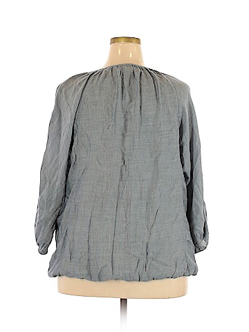 Lane Bryant 3/4 Sleeve Blouse (view 2)