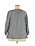 Lane Bryant Gray 3/4 Sleeve Blouse Size 18 - 20 Plus - photo 2